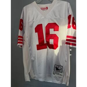 Mitchell & Ness Joe Montana #16 49ers Authentic Jersey 46 Korea